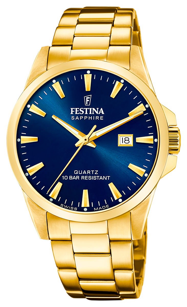 Festina 10 discount bar resistant quartz