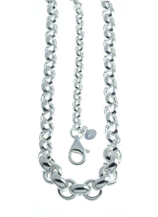 Belcher chain Necklace 925 Sterling Silver EK137