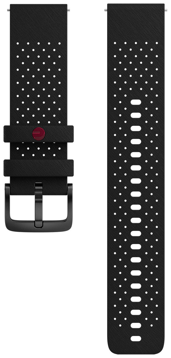 Perforated Rubber Strap for Polar Vantage M & Grit X