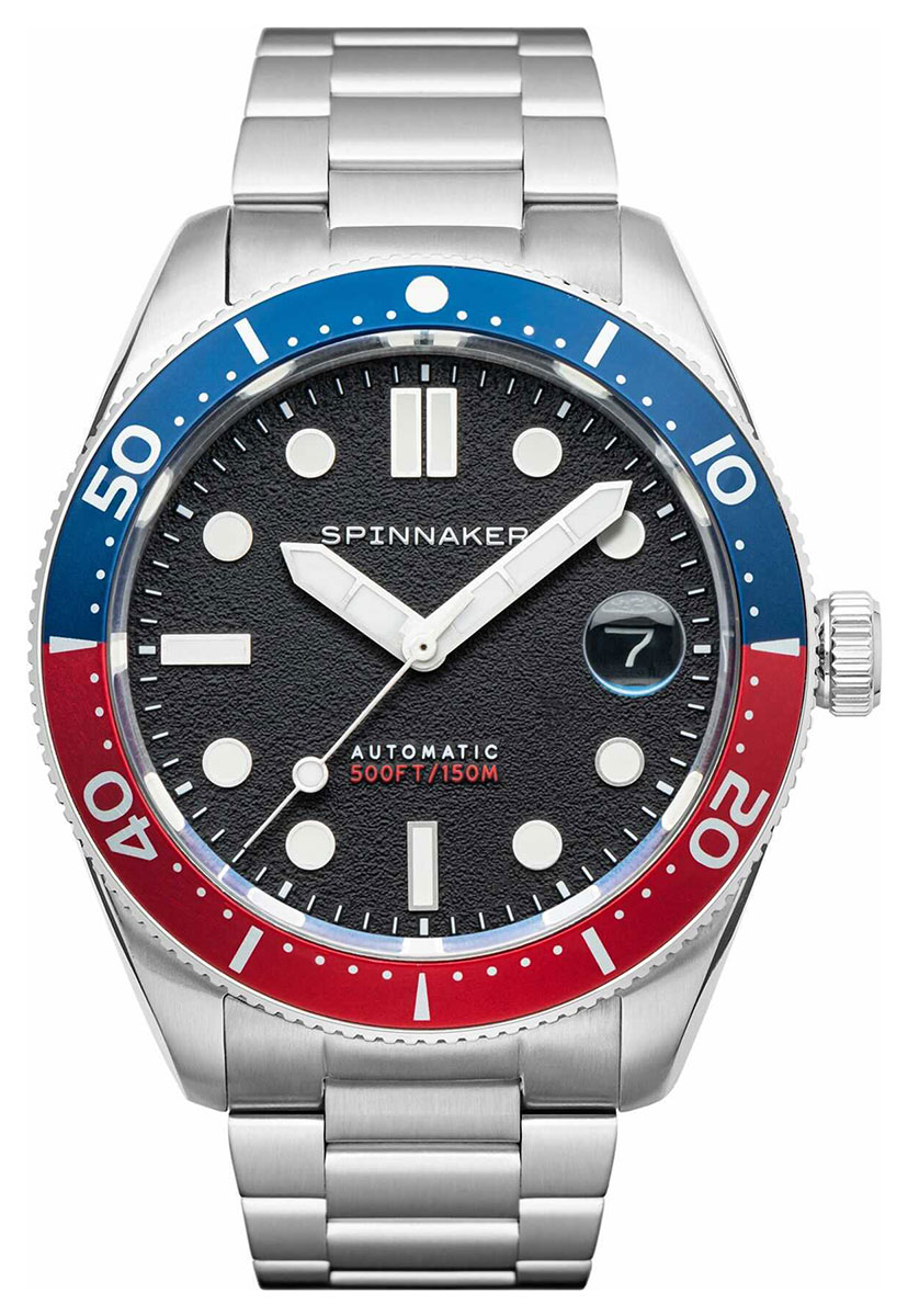 Spinnaker Hass Automatic Whale Sanctuary Project Beluga Blue Ltd Edition  Dive Watch #SP-5128-11