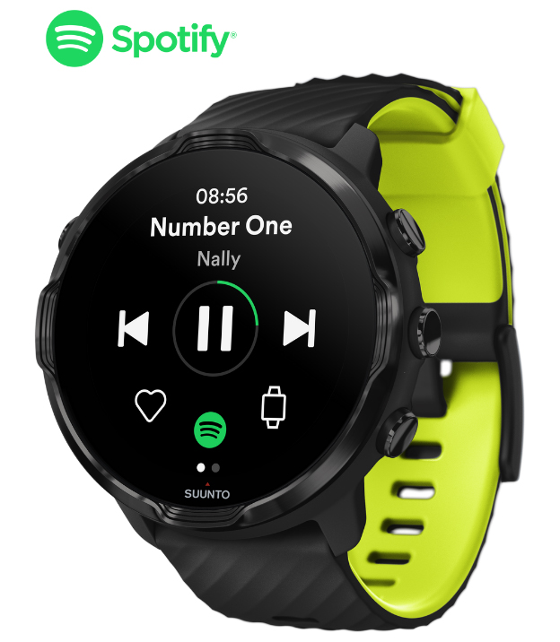 Spotify on suunto discount 7