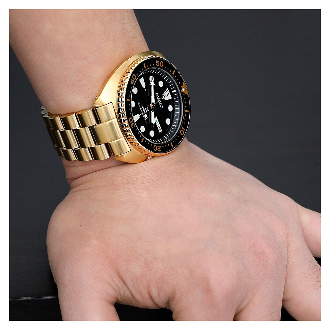 Seiko turtle gold jubilee sales