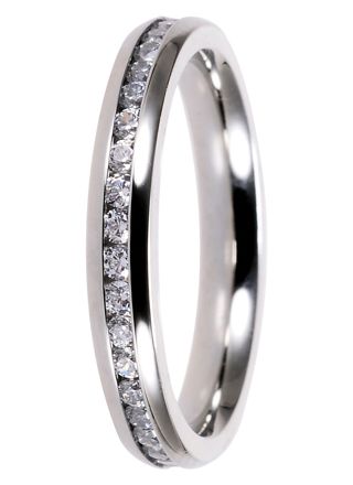 Bosie alliance ring with cubic zirconia ST3453-3ST