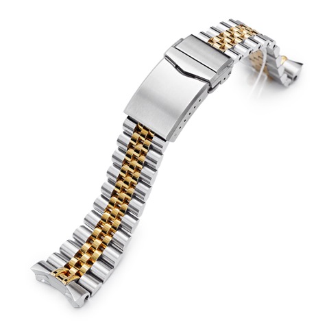 22mm Super-J Louis Stainless Steel Watch Band Straight lug