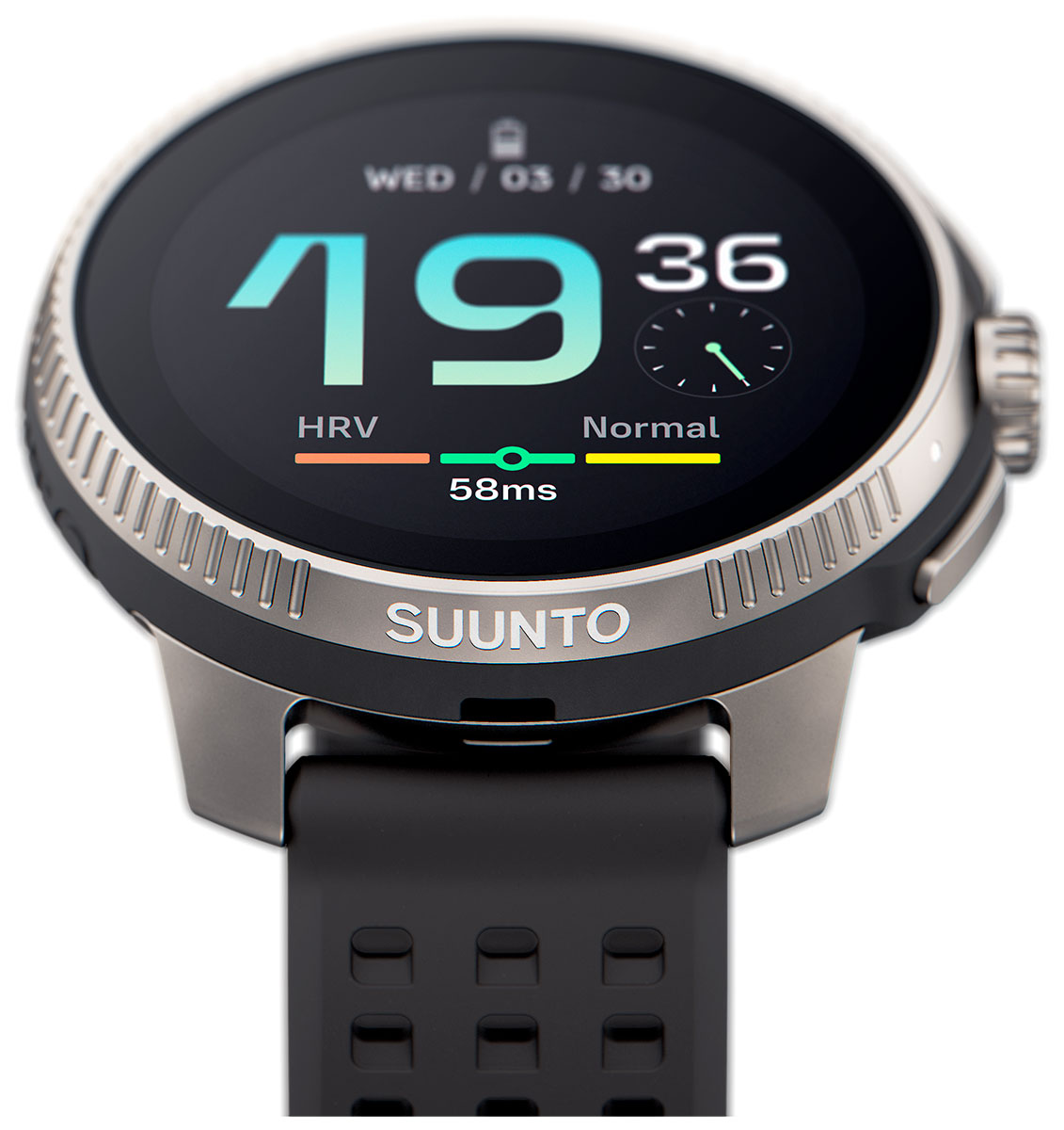 Suunto Race Titanium GPS Watch Titanium Charcoal