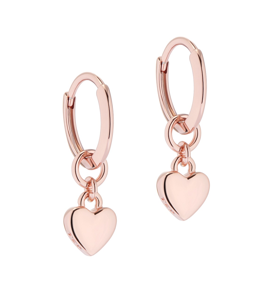 Ted baker rose on sale gold heart earrings